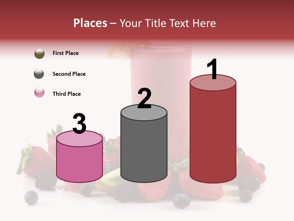 Ripe Shake White PowerPoint Template