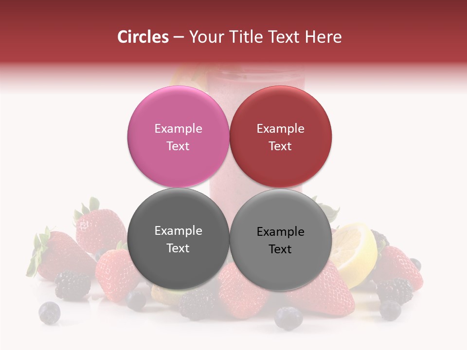 Ripe Shake White PowerPoint Template