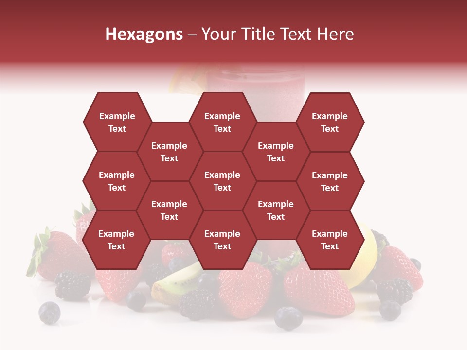 Ripe Shake White PowerPoint Template