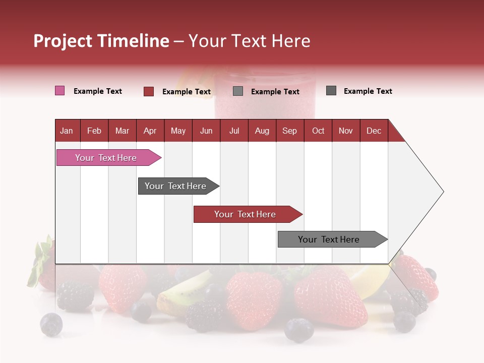 Ripe Shake White PowerPoint Template