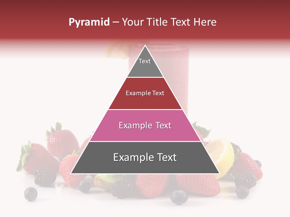 Ripe Shake White PowerPoint Template