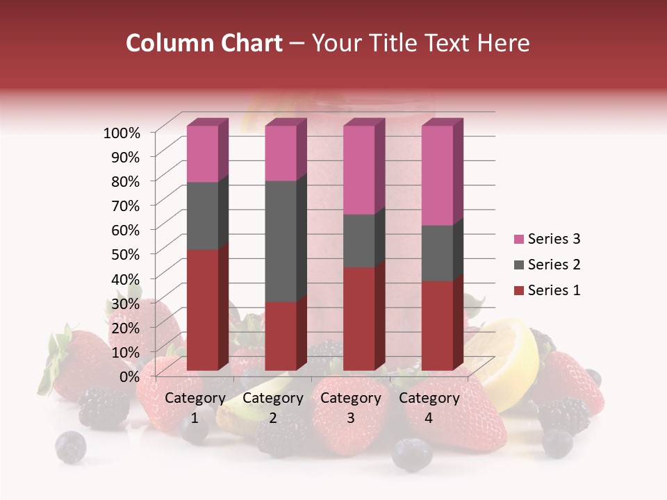 Ripe Shake White PowerPoint Template