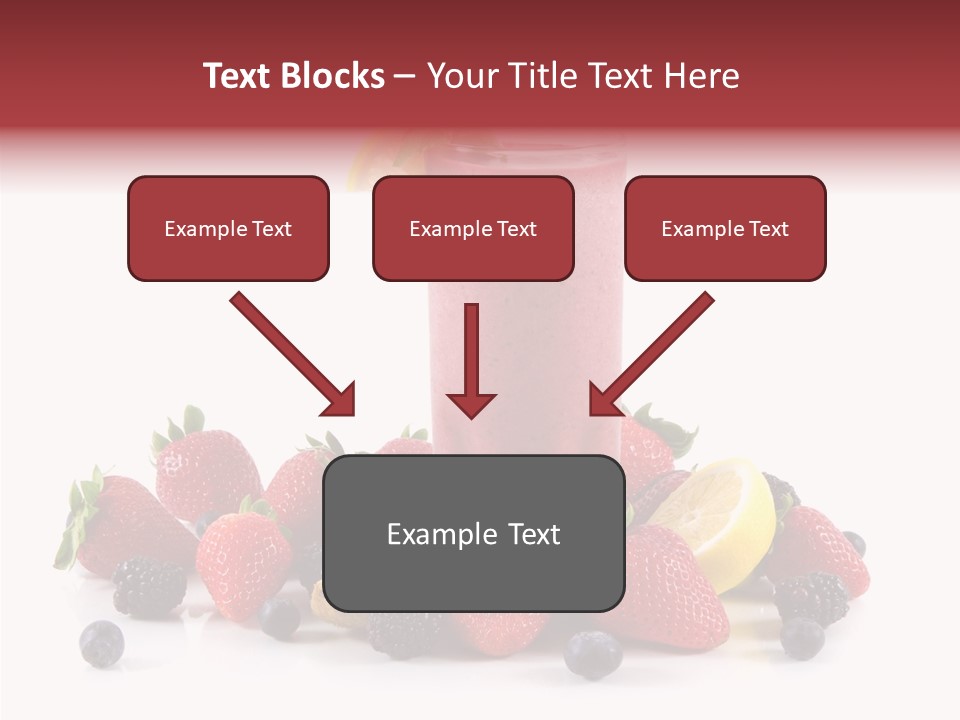 Ripe Shake White PowerPoint Template