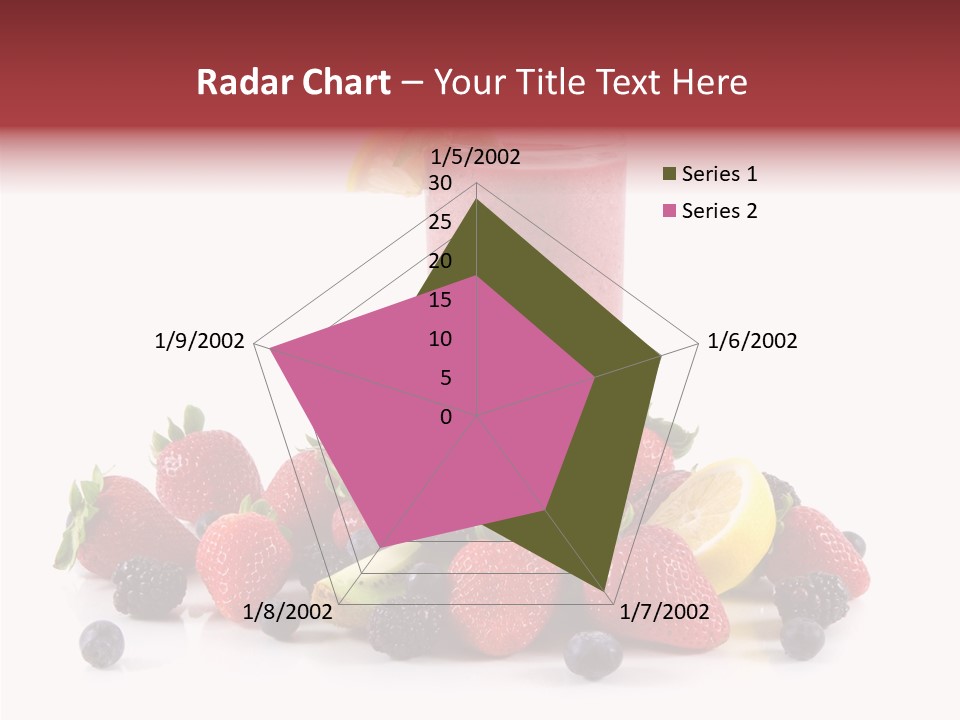 Ripe Shake White PowerPoint Template