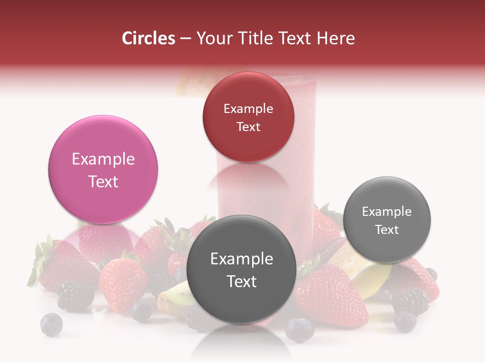 Ripe Shake White PowerPoint Template