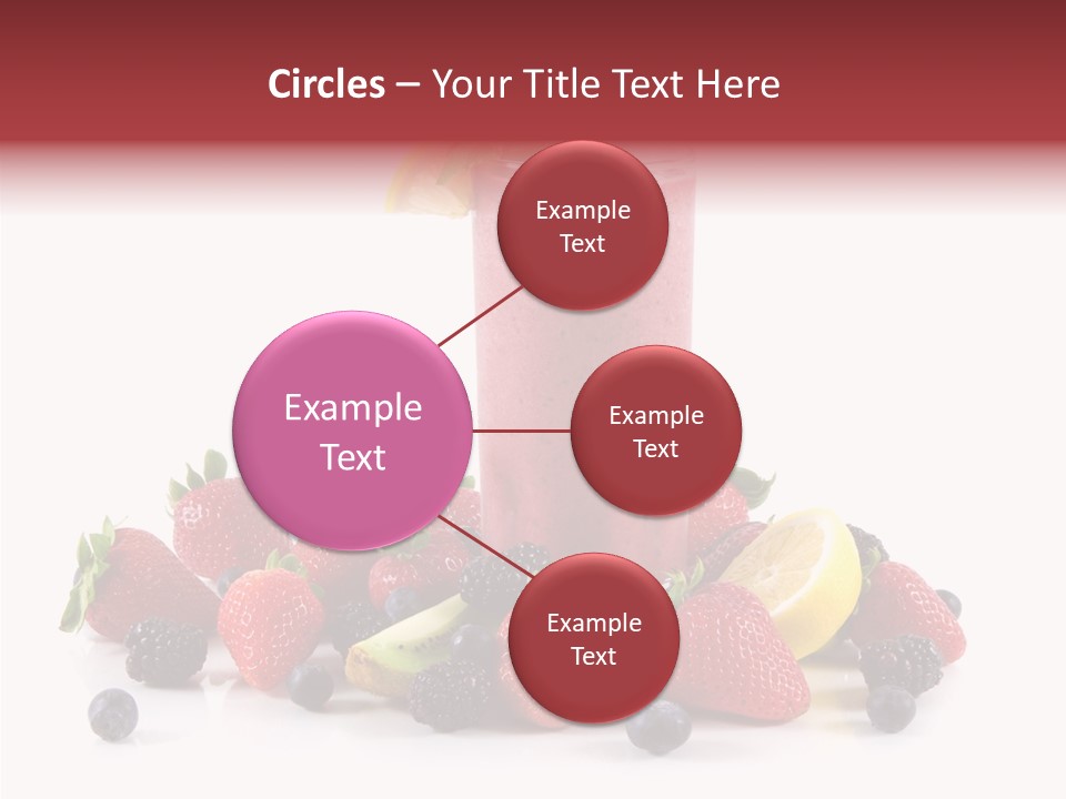 Ripe Shake White PowerPoint Template