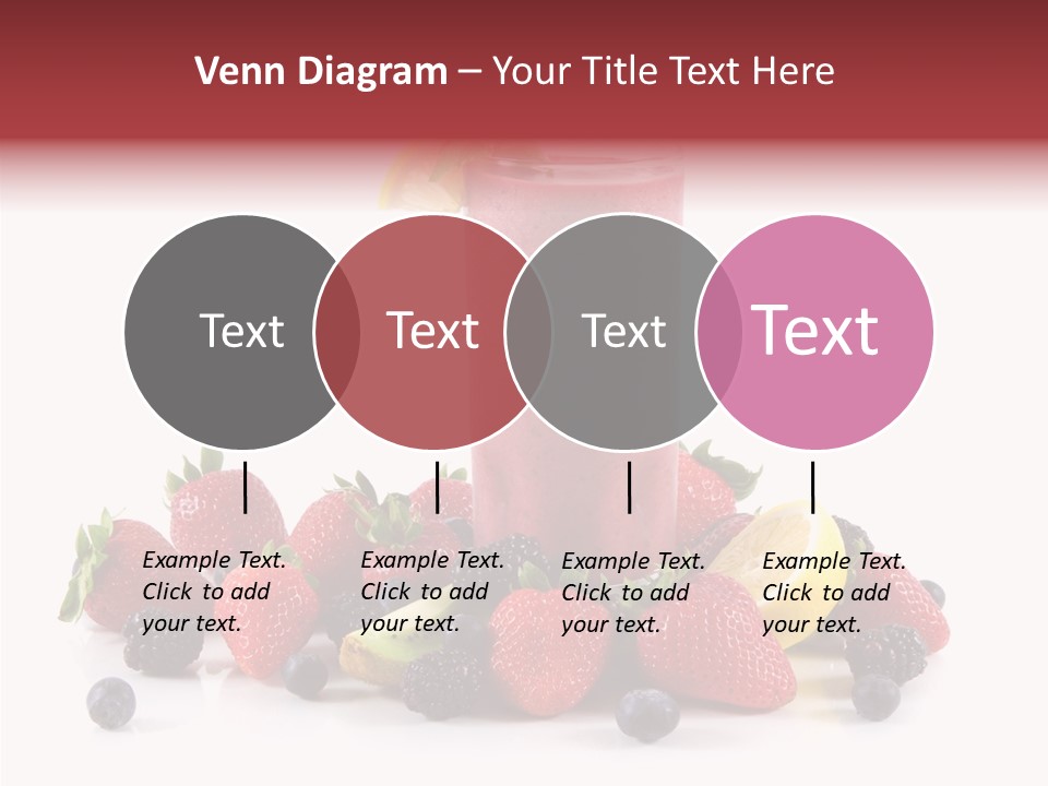 Ripe Shake White PowerPoint Template