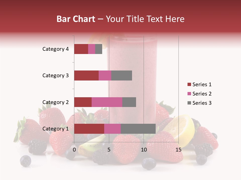 Ripe Shake White PowerPoint Template