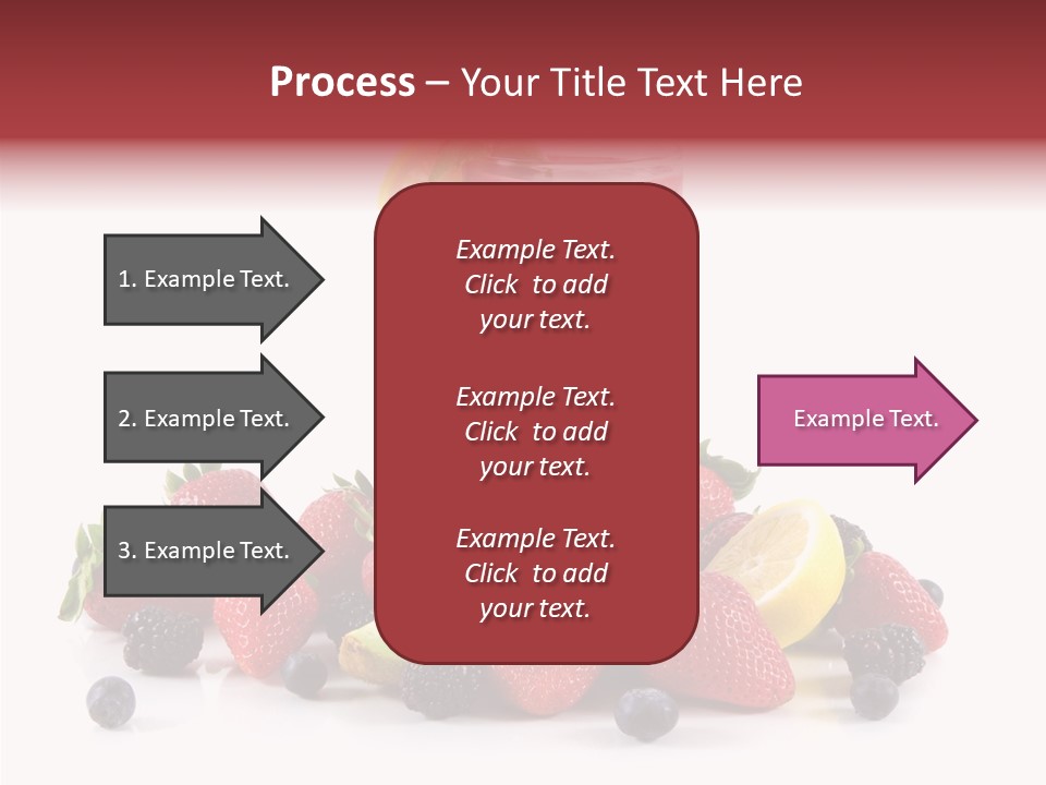 Ripe Shake White PowerPoint Template