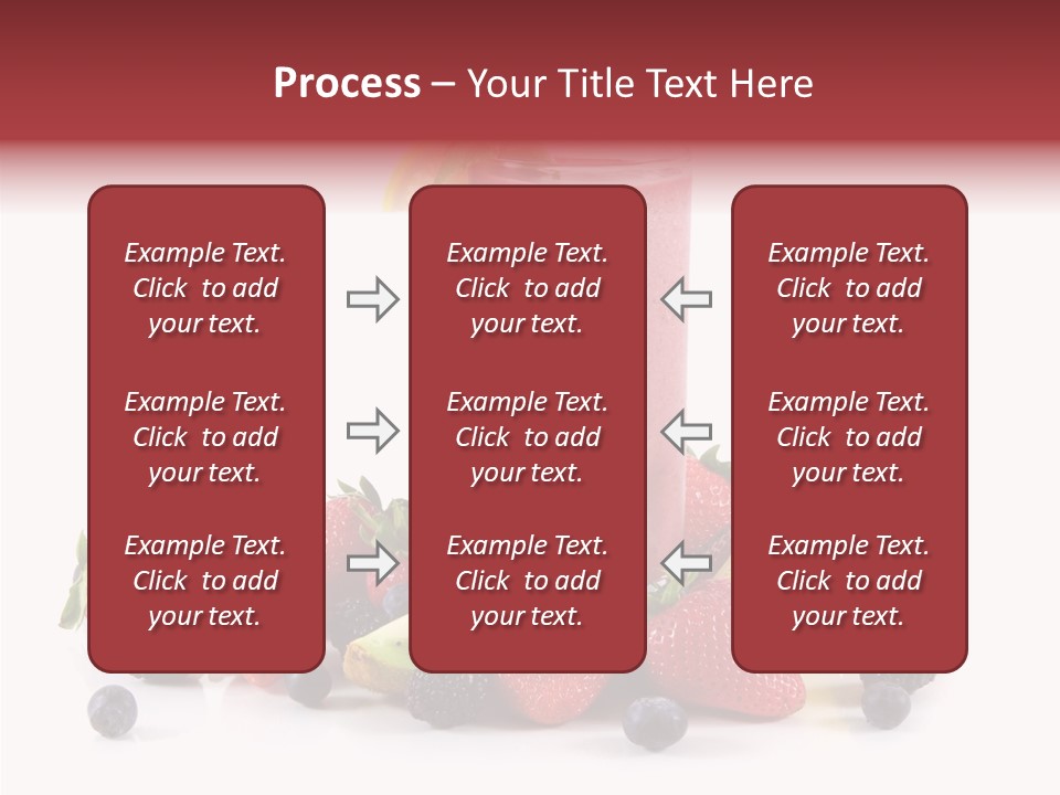 Ripe Shake White PowerPoint Template