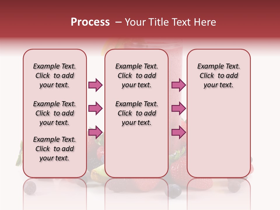 Ripe Shake White PowerPoint Template