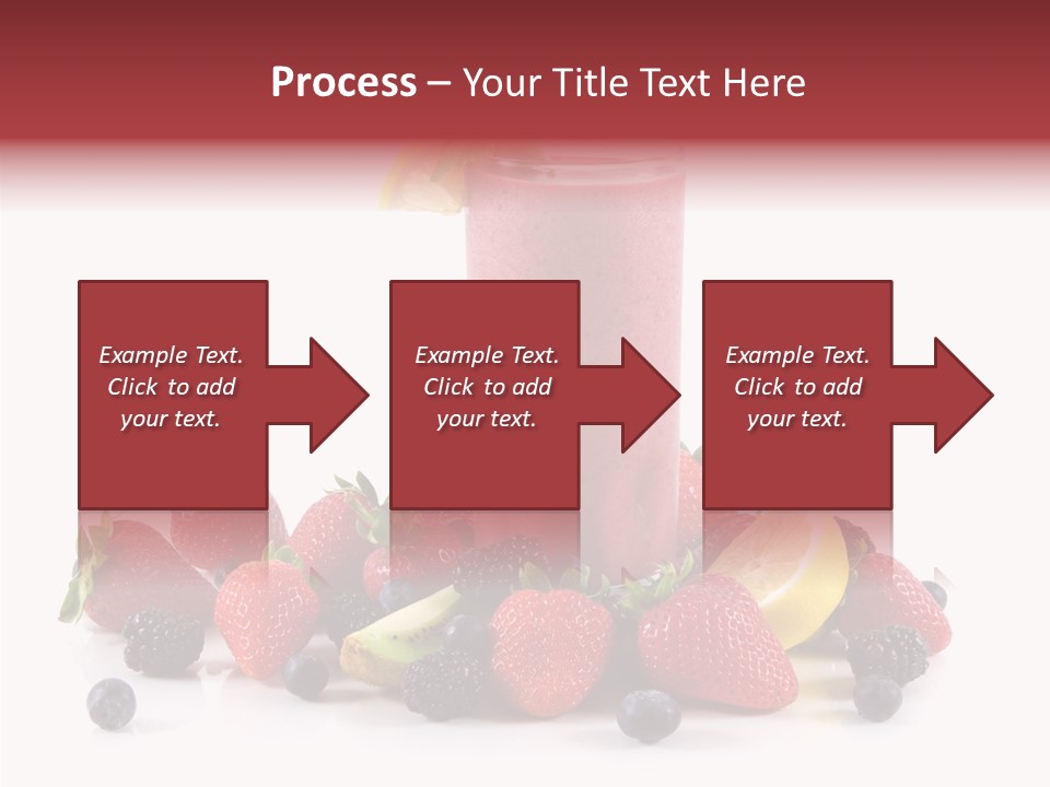 Ripe Shake White PowerPoint Template