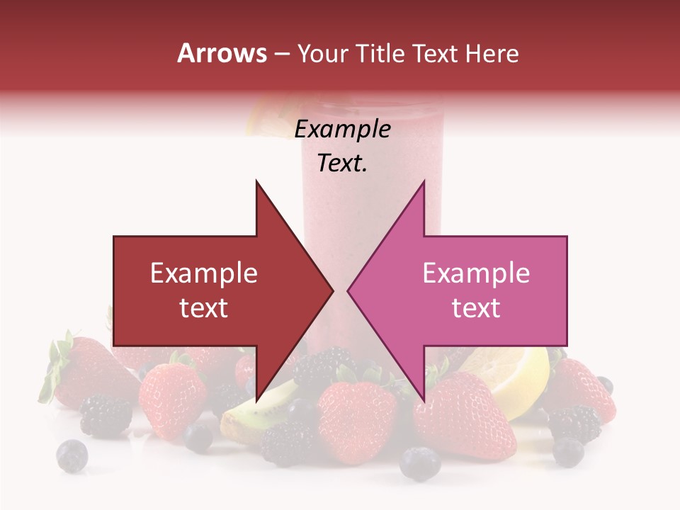 Ripe Shake White PowerPoint Template