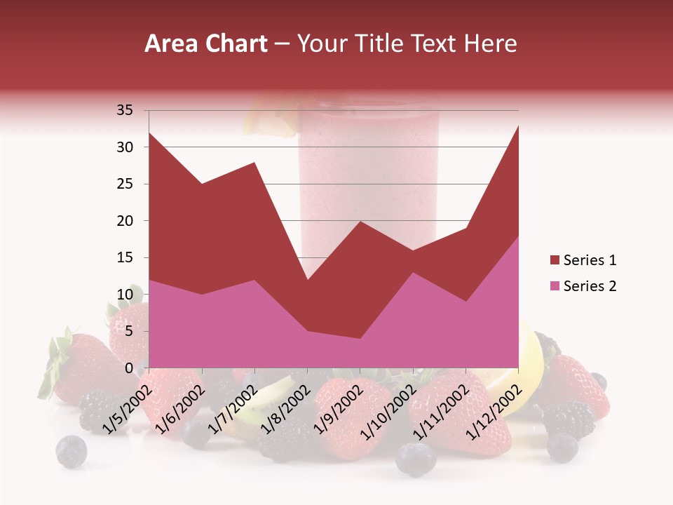Ripe Shake White PowerPoint Template