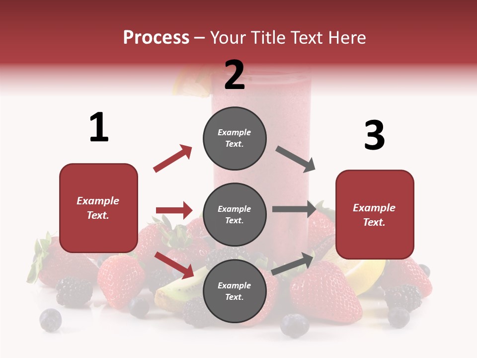 Ripe Shake White PowerPoint Template