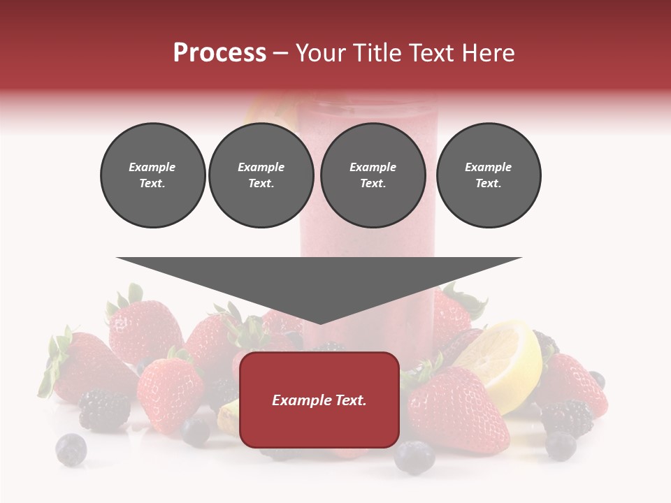 Ripe Shake White PowerPoint Template