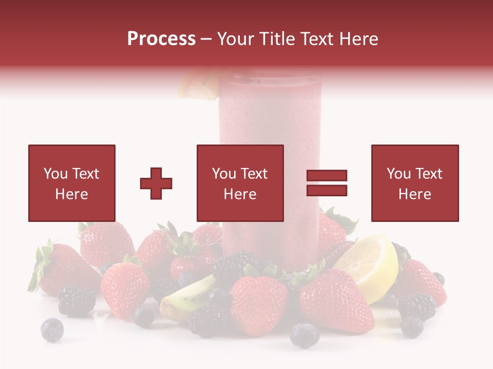 Ripe Shake White PowerPoint Template