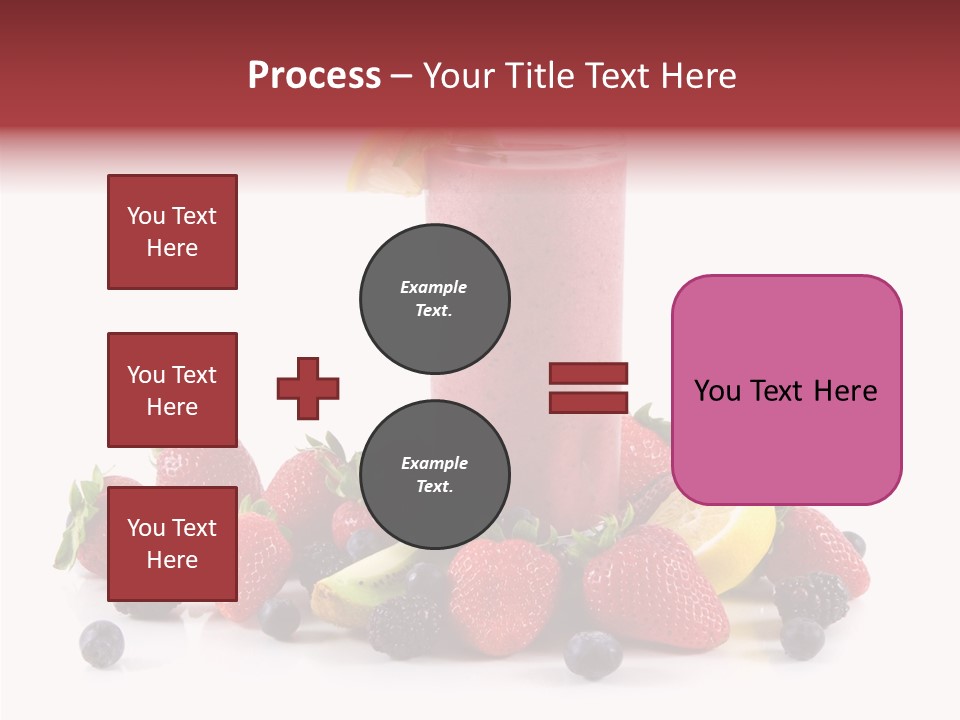 Ripe Shake White PowerPoint Template