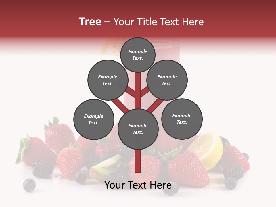 Ripe Shake White PowerPoint Template