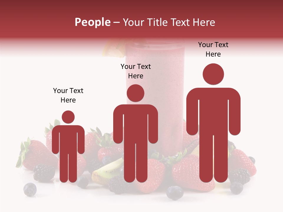 Ripe Shake White PowerPoint Template