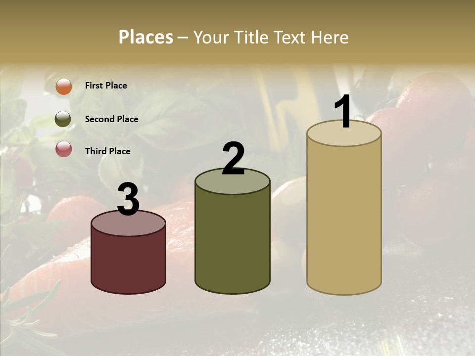 Fresh Health Dinner PowerPoint Template