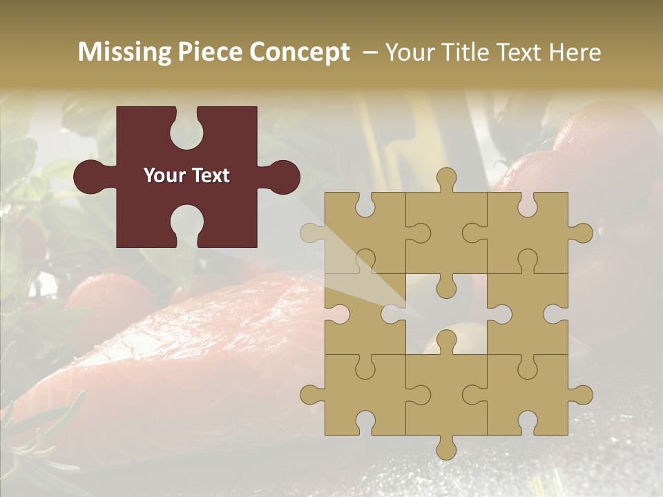 Fresh Health Dinner PowerPoint Template