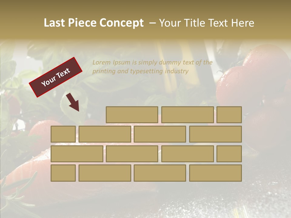 Fresh Health Dinner PowerPoint Template