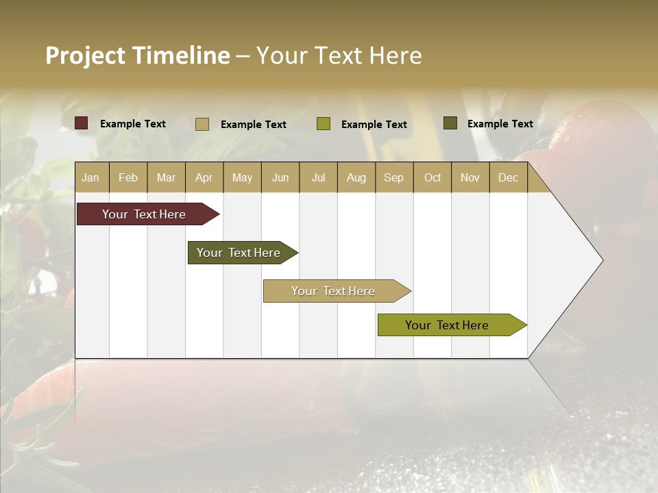 Fresh Health Dinner PowerPoint Template