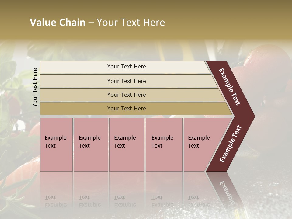 Fresh Health Dinner PowerPoint Template