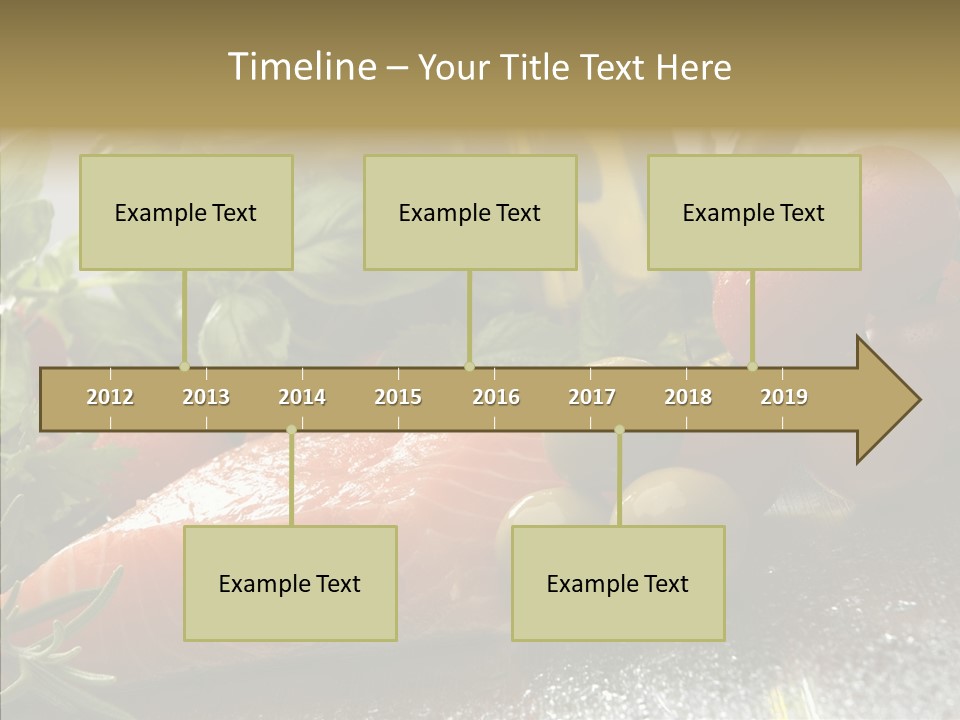 Fresh Health Dinner PowerPoint Template