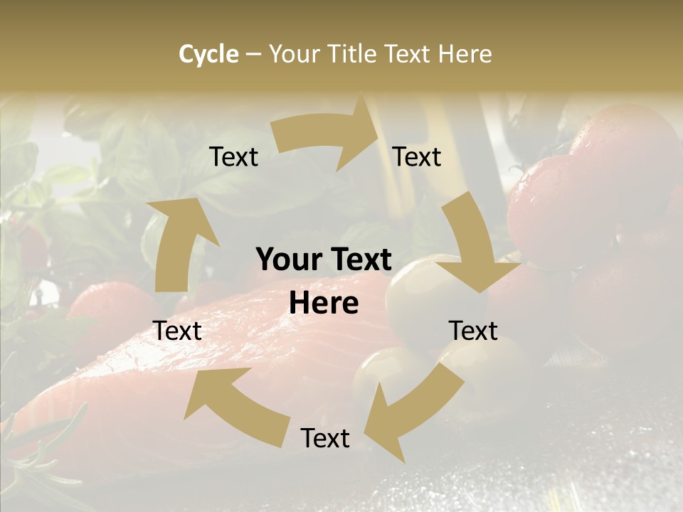 Fresh Health Dinner PowerPoint Template