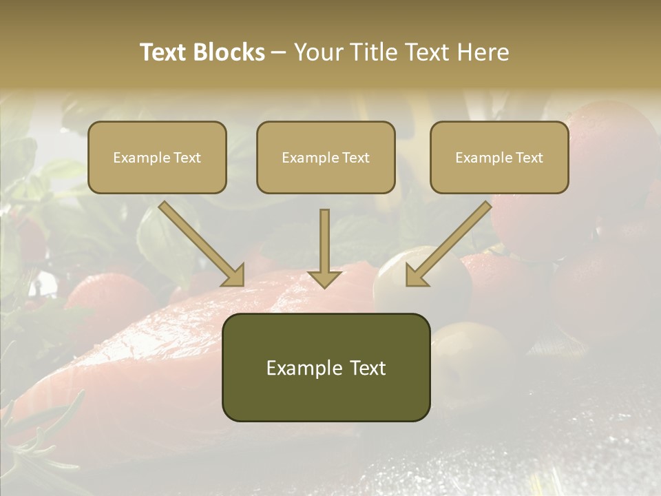 Fresh Health Dinner PowerPoint Template
