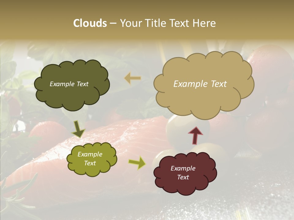 Fresh Health Dinner PowerPoint Template
