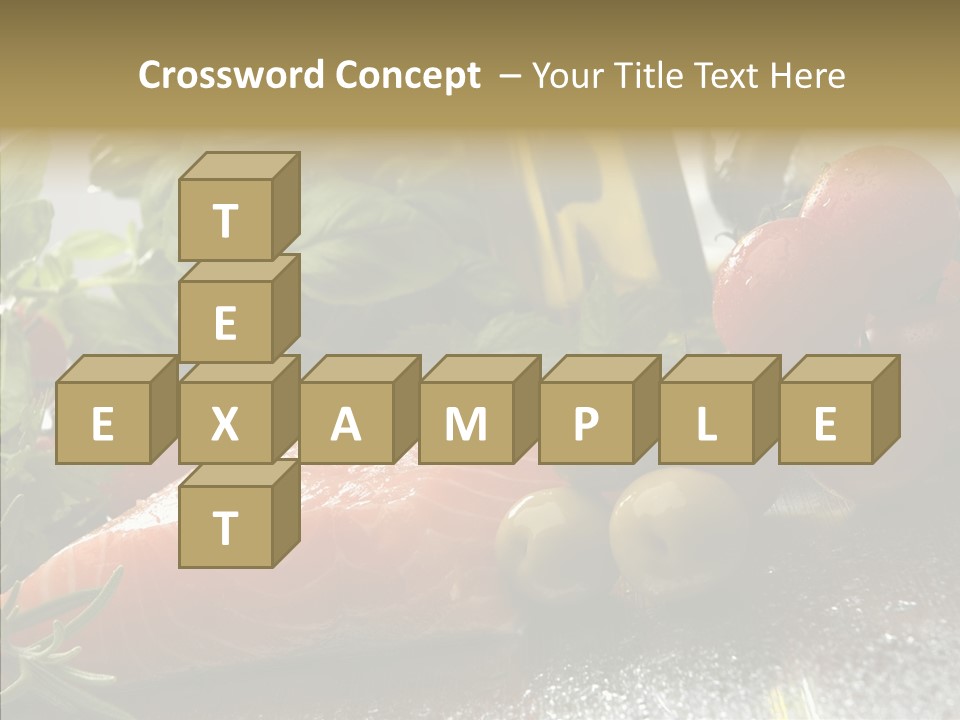 Fresh Health Dinner PowerPoint Template