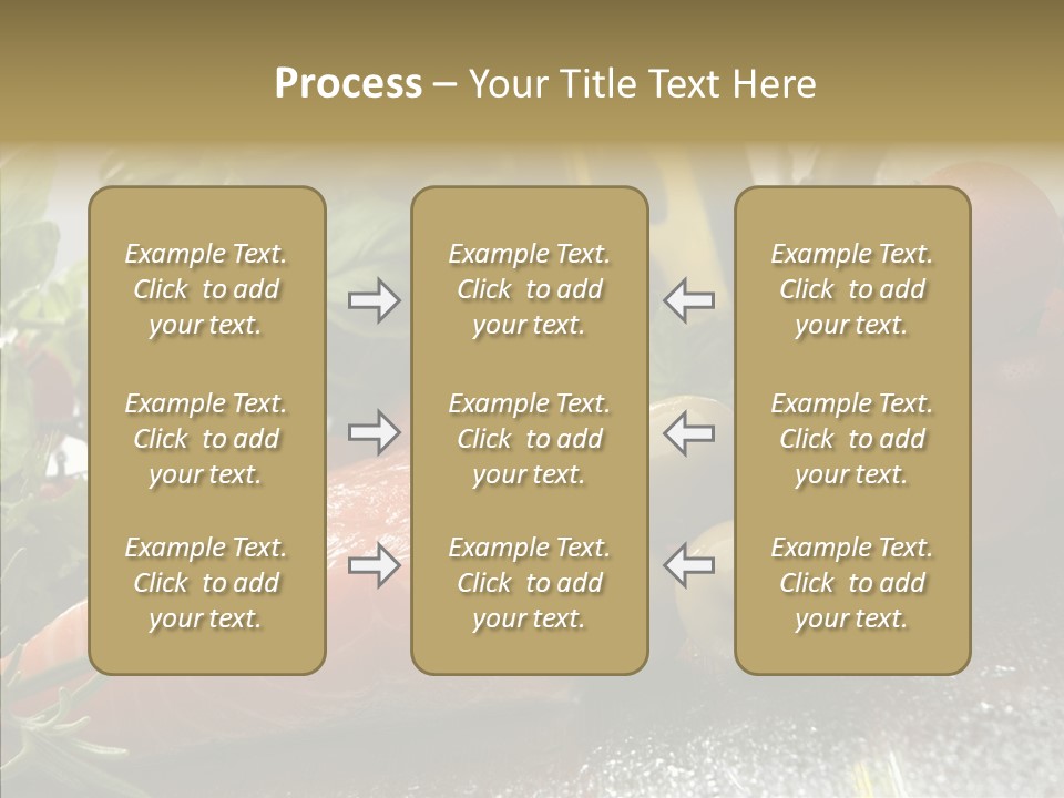 Fresh Health Dinner PowerPoint Template