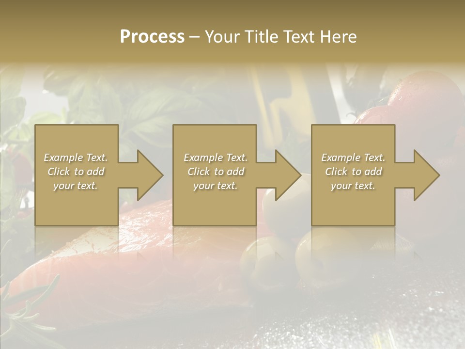 Fresh Health Dinner PowerPoint Template