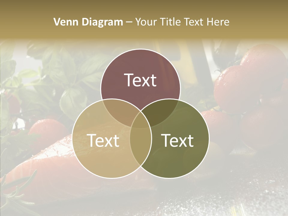 Fresh Health Dinner PowerPoint Template