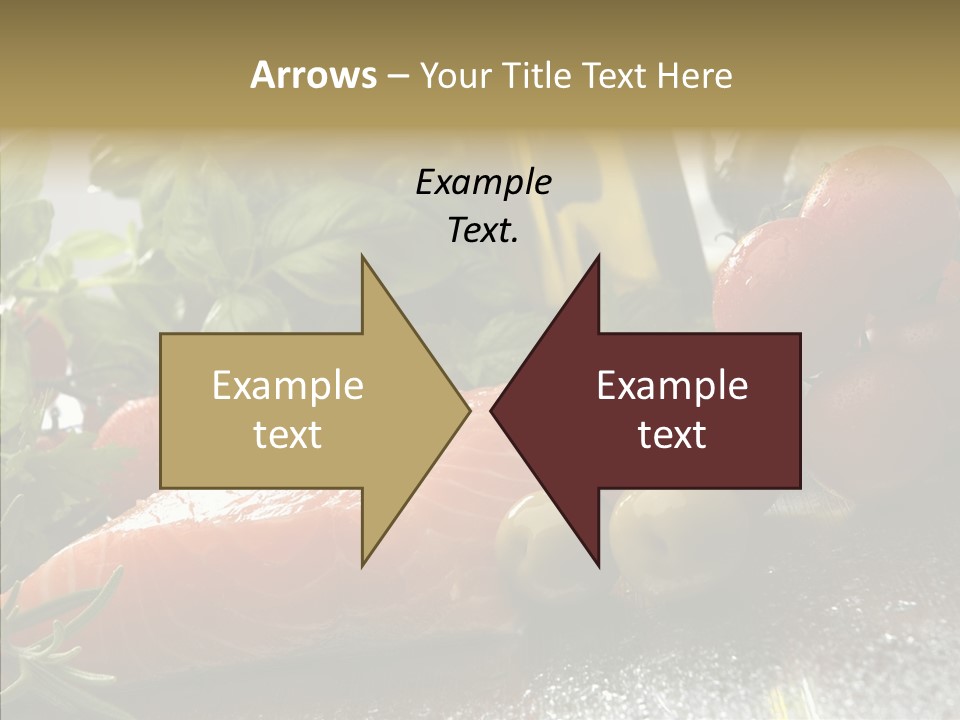 Fresh Health Dinner PowerPoint Template