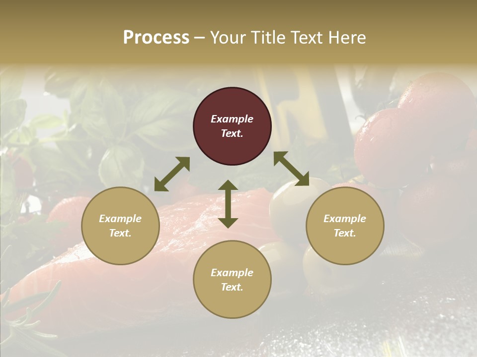 Fresh Health Dinner PowerPoint Template