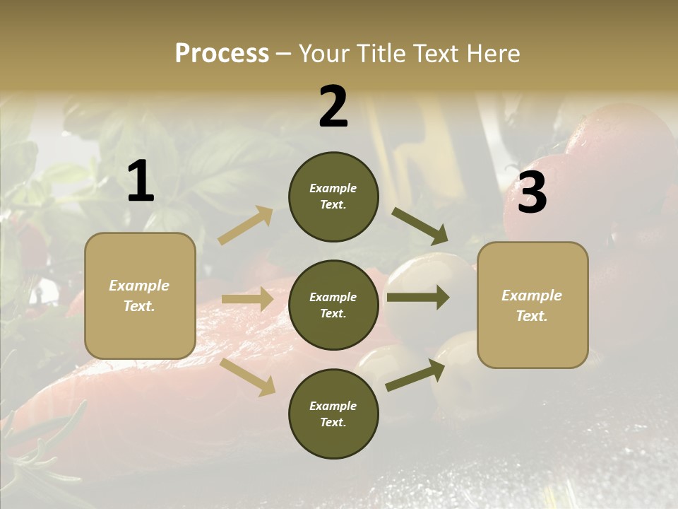 Fresh Health Dinner PowerPoint Template