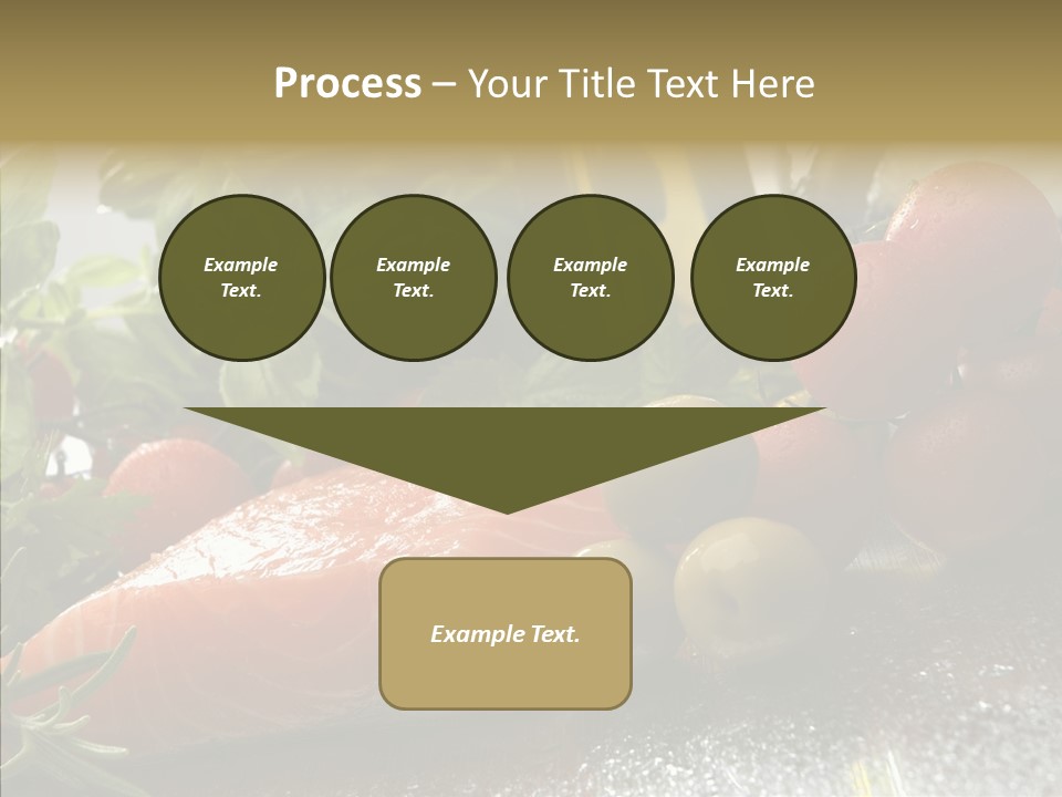 Fresh Health Dinner PowerPoint Template