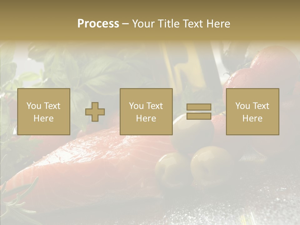 Fresh Health Dinner PowerPoint Template
