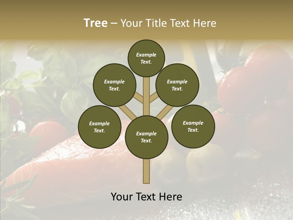 Fresh Health Dinner PowerPoint Template