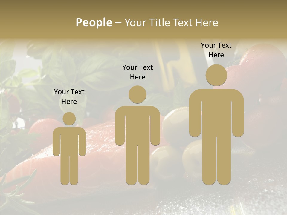 Fresh Health Dinner PowerPoint Template