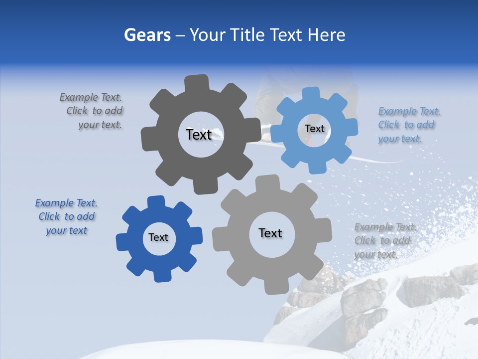 Lifestyle Cool Men PowerPoint Template