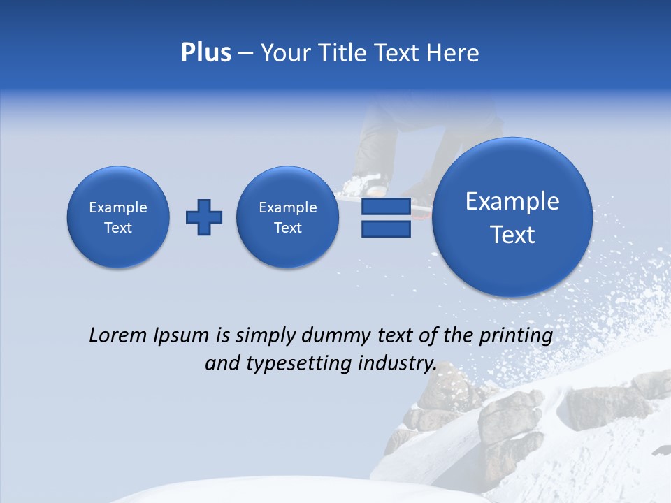 Lifestyle Cool Men PowerPoint Template
