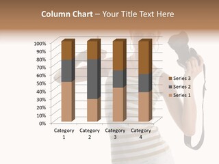 Beauty White Caucasian PowerPoint Template