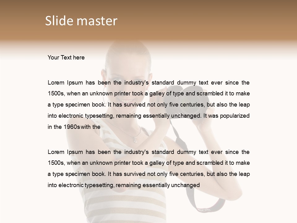 Beauty Human Studio PowerPoint Template