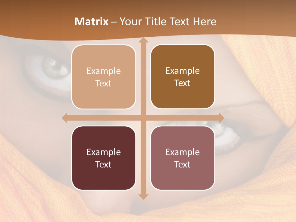 Beauty Seductive Islam PowerPoint Template