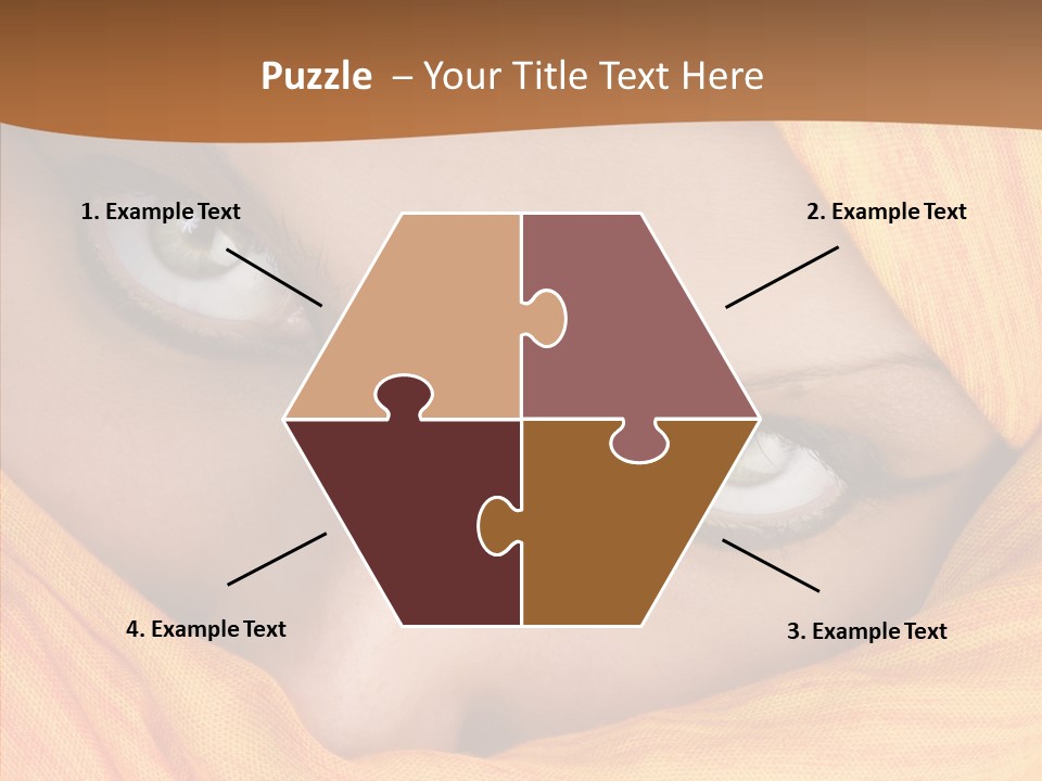 Beauty Seductive Islam PowerPoint Template